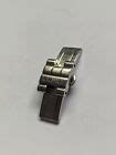 Gucci 3600L Stainless Steel 14mm Watch Strap Butterfly Clasp